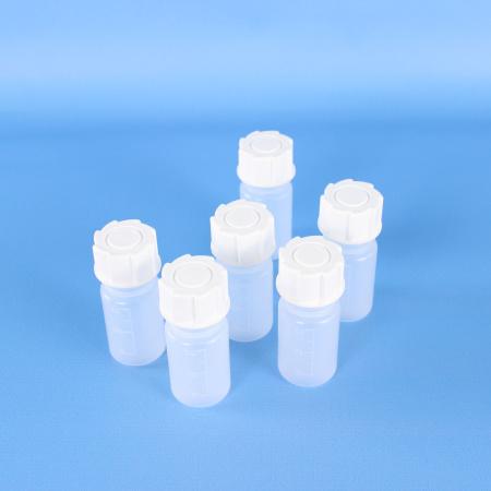 Банка для реактивов, 50 мл, ПП, широкое горло, градуированная, 10 шт/упак - В наличии