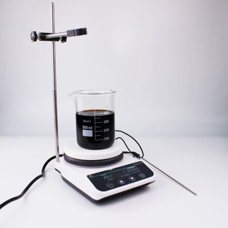 Магнитная мешалка с нагревом и точной установкой температуры 5drops-HSS-2 на 2 литра