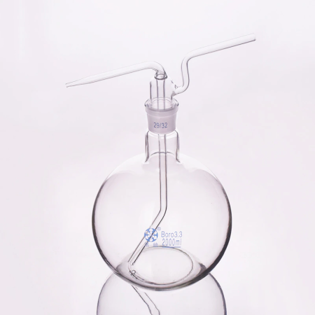 Промывалка стеклянная 500 мл - Под заказ