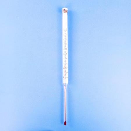 Термометр СП-2П (0…+100)°С - 220/100 ц.д.1., керосин, (ГОСТ 28498-90) - В наличии
