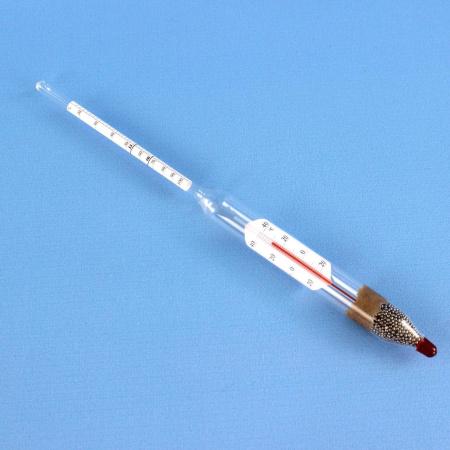 Ареометр-гидрометр для этиленгликоля АЭГ (20...100%), с термометром, (ГОСТ 18481-81) - В наличии