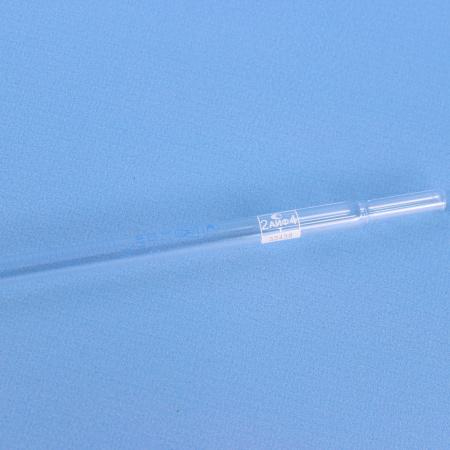 Пипетка градуированная 3-2-2-10, 10 мл, полный слив, с расширением, 2-го кл.точности, 5 шт/упак, (ГОСТ 29227-91)