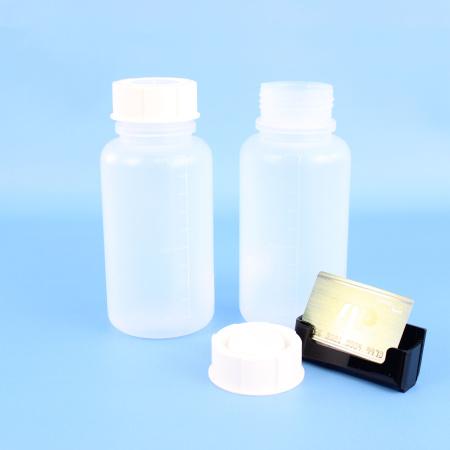 Банка для реактивов, 1000 мл, ПП, широкое горло, градуированная