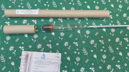 УЦЕНКА Ареометр общего назначения АОН-2 (1570....1660) кг/м³, без поверки - В наличии