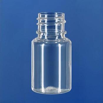 Флакон 15 мл, горло 18/410 мм, ПЭТ, прозрачный, без крышки, 1000 шт/упак