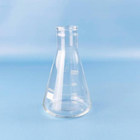 Колба коническая (Эрленмейера) 5drops КН-2-250-34, 250 мл, горло 34 мм, стекло Boro 3.3, без шлифа - В наличии