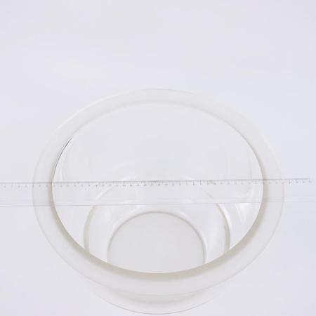 Эксикатор 1-300, 300 мм, с краном, светлое стекло