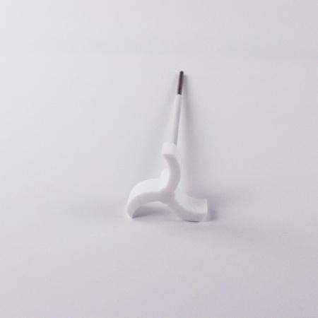 Мешальник для верхнеприводных мешалок 5drops, 3 лопасти, нержавеющая сталь с фторопластовым покрытием, 350 мм