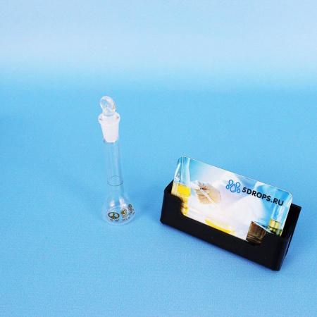 Колба мерная 2-10-2, 10 мл, 2 класс точности, стеклянная пробка, шлиф 10/19