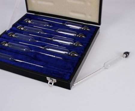 Набор "Профи" (10 ареометров спиртометров) в кейсе - В наличии