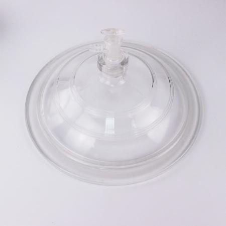 Эксикатор вакуумный 5drops 1-240 мм, 240 мм, с краном, светлое стекло