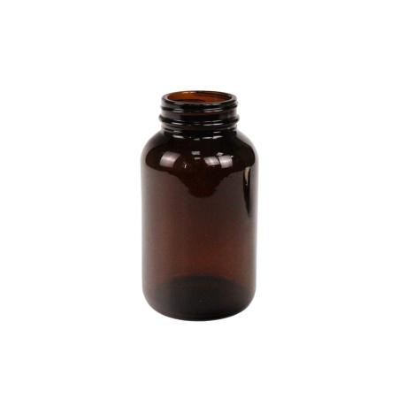 Флакон для таблеток 5drops-150, на 150 мл, темное стекло, винтовое горло GPI45-400, без крышки, 51 шт/упак - В наличии