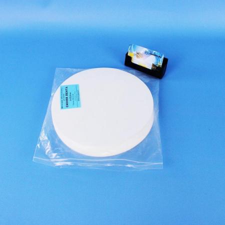 Фильтры обеззоленные "Синяя лента", диаметр 220 мм, 100 шт/упак