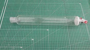 Уценка Хроматографическая колонка с отводом под вакуум, 400х60 мм, с PTFE краном, с фильтром ПОР 100, шлифы 29/32, 1 шт Уценка Хроматографическая колонка с отводом под вакуум, 400х60 мм, с PTFE краном, с фильтром ПОР 100, шлифы 29/32, 1 шт