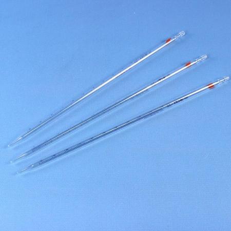 Пипетка градуированная 1-2-2-10, объем 10 мл, неполный слив, с расширением, 2 класс, 10 шт/упак - В наличии