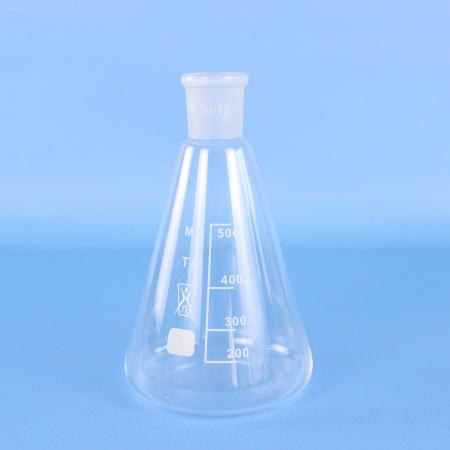 Колба коническая КН-1-500, 500 мл, шлиф 29/32 (ГОСТ 25336-82) - В наличии