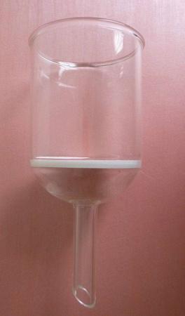 Воронка фильтровальная лабораторная (Шотта), диаметр 90 мм, пор. 250 мкм, без шлифа