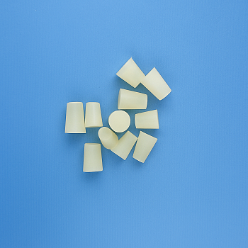 Пробка силиконовая по ГОСТу, № 12,5, 15/10,5 мм, 50 шт/упак