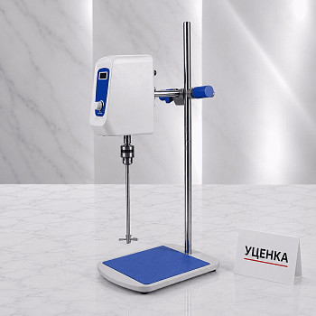 Уценка: Верхнеприводная мешалка 5drops-5, 60 Ватт, до 5 литров, цифровой дисплей, №20230218058, (б/у, после ремонта)