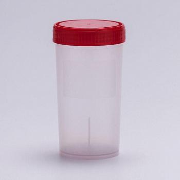 Контейнер для сбора биологических жидкостей 250 мл стерильный, 120 шт в уп.