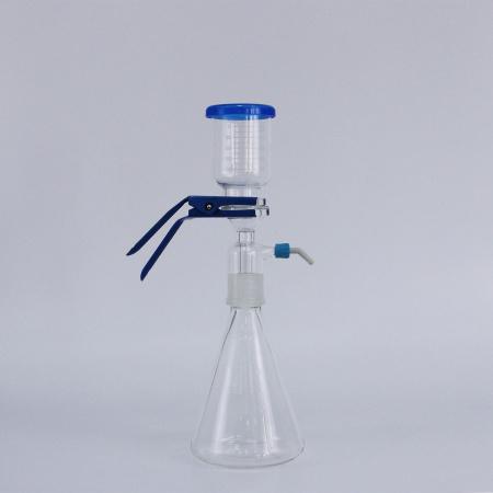 Система вакуумной фильтрации "MicroFilter-5Drops", приемная колба 1000 мл, воронка на 300 мл с пластиковым отводом - В наличии