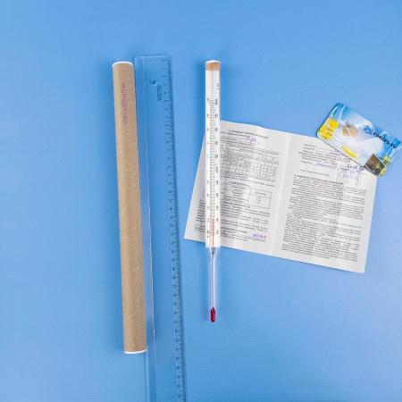 Термометр ТТЖ-П (0…+200)°С - 240/66 ц.д. 2., керосин, (ГОСТ 28498-90)