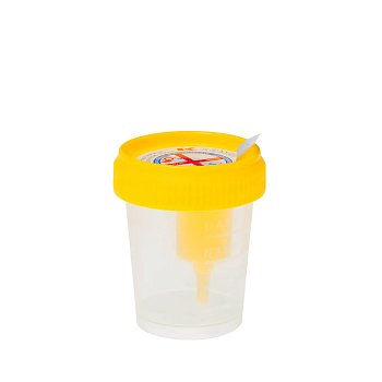 Контейнеры для взятия проб, 60 мл, со встроенным устройством под вакуумную пробирку, стерильные, 400 шт/упак IT