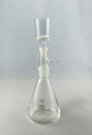 Система вакуумной фильтрации "NanoFiltr" на 1000 мл, с воронкой ВФ-70 мм, пор. 16 мкм - В наличии