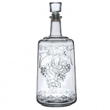 Стеклянный графин "НОСТАЛЬГИЯ" 3 литра, ручная работа - Под заказ