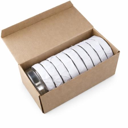 Чашка Петри 90/18 мм, стекло Boro 3.3, 10 шт/упак, Gr.Med