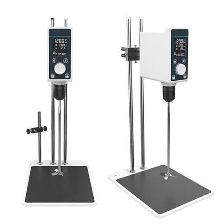 Верхнеприводная мешалка 5drops-OS-50 Pro, до 50 литров, с фиксатором посуды, максимальная вязкость 35000 Мпа