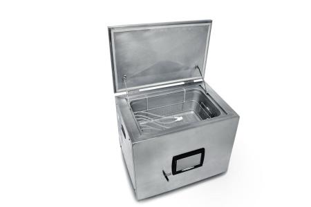 Ультразвуковая ванна (мойка) 27,50 л, с подогревом до 60 °C, авторежим, с возможностью очистки инстр-та с внутр., полостями, с рег. удост-ем., - В наличии