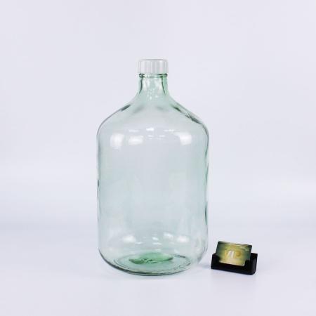 Стеклянная бутыль СССР, 10 л Зеленая