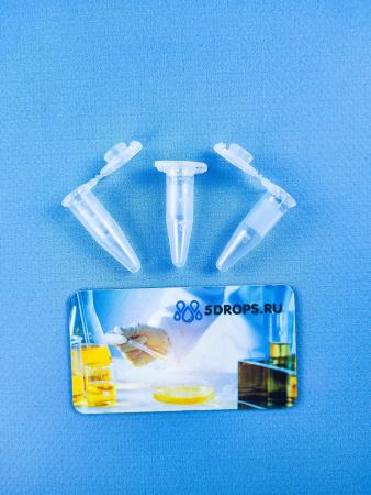 Пробирка микроцентрифужная (Эппендорфа) 1,5 мл, п/п, нестерил., с замком, M.Med, 500 шт/упак