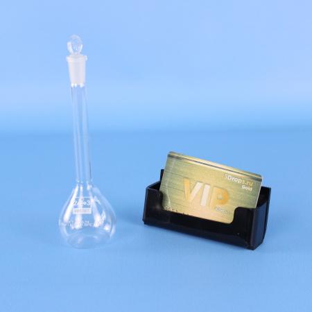 Колба мерная 2-50-1, 50 мл, 1-го кл.точности, с пробкой (ГОСТ 1770-74)