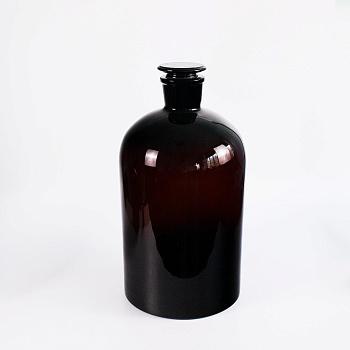 Склянка (штанглас) 5drops, 20000 мл, темное стекло, с притёртой пробкой, узкое горло Склянка (штанглас) 5drops, 20000 мл, темное стекло, с притёртой пробкой, узкое горло