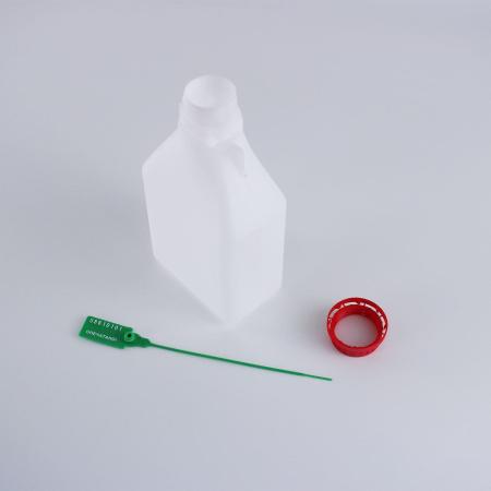 Бутыль для отбора проб нефти 1 л, ПНД, с крышкой с прокладкой и пломбой, 1 шт