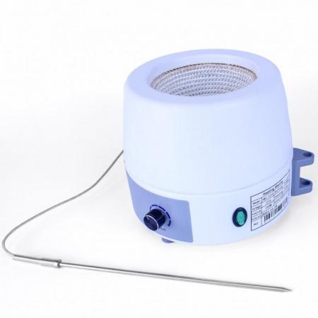 Колбонагреватель с магнитной мешалкой 5drops-500DS на 500 мл, с цифровым дисплеем и внешним датчиком температуры