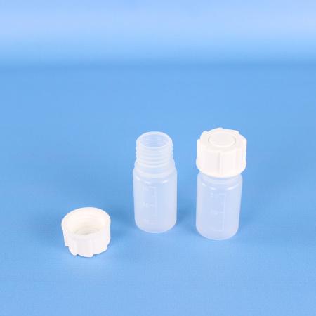 Банка для реактивов, 50 мл, ПП, широкое горло, градуированная, 10 шт/упак