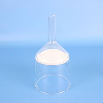 Воронка фильтровальная лабораторная (Шотта), диаметр 90 мм, пор. 40 мкм, без шлифа Воронка фильтровальная лабораторная (Шотта), диаметр 90 мм, пор. 40 мкм, без шлифа