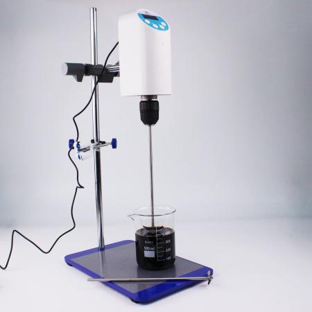 Верхнеприводная мешалка 5drops-OSC-10, с цифровым дисплеем, до 10 литров, максимальная вязкость 10000 Мпа