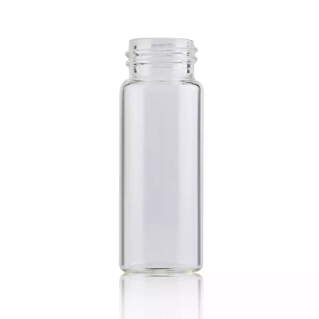 Виала винтовая 8 мл, градуированные, с резьбой горла 15-425, светлое Boro стекло, 60*16,7 мм, 100 шт/упак, без крышки