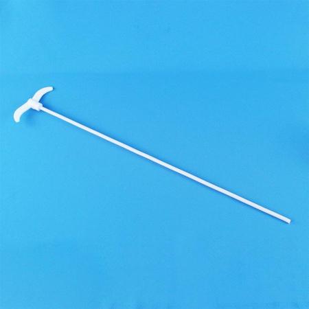 Мешальник для верхнеприводных мешалок, 2 лопасти, нержавеющая сталь с фторопластовым покрытием, 600 мм