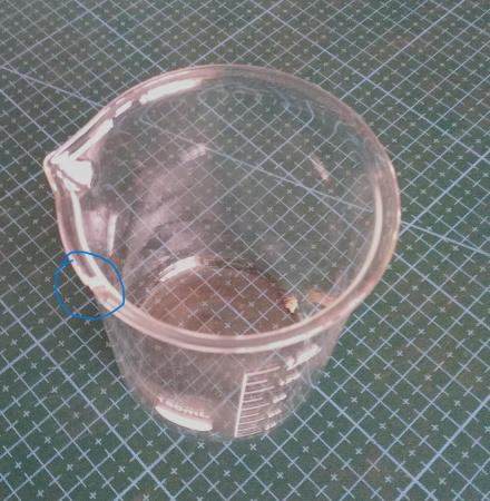 Уценка: Стакан лабораторный низкий 5drops Н-1-150, 150 мл, стекло Boro 3.3, градуированный, скол - В наличии