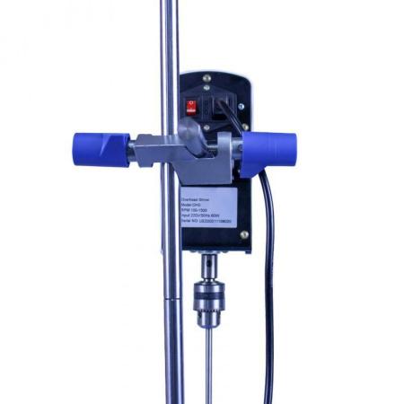 Комплект: Верхнеприводная мешалка 5drops-5, 60 Ватт, до 5 литров, цифровой дисплей + мешальники 2 шт.