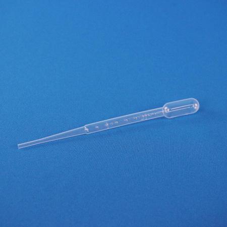 Пипетка для переноса жидкости (Пастера), 2 мл, 500 шт/упак