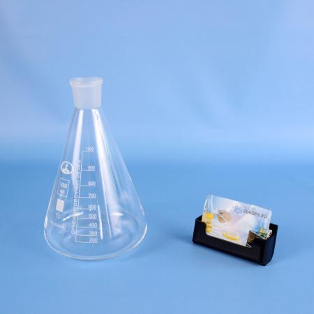 Колба коническая (Эрленмейера) КН-1-1000, 1000 мл, шлиф 29/32