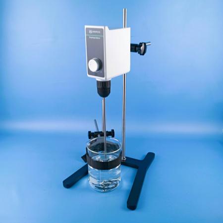 Верхнеприводная мешалка 5drops-OS-10, до 10 литров, с фиксатором посуды, максимальная вязкость 10000 Мпа - В наличии