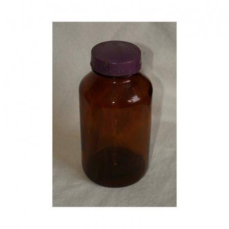 Банка лабораторная, 250 мл, темное стекло, с широкой винтовой крышкой Банка лабораторная, 250 мл, темное стекло, с широкой винтовой крышкой