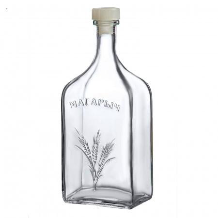 Стеклянный графин МАГАРЫЧ 1,2 литра - Под заказ